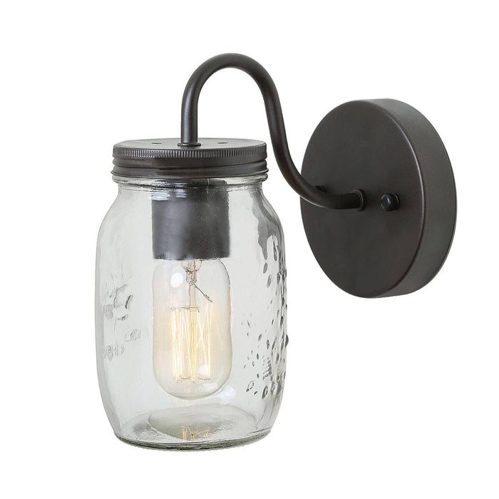 Magdiel 1-Light Bronze Wall Sconces