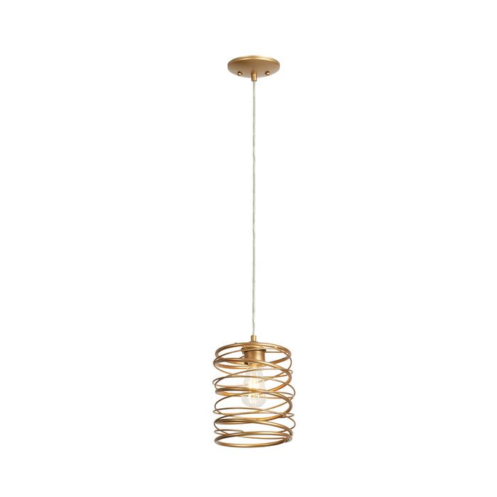 Alpinum 1-Light Gold Pendant Light