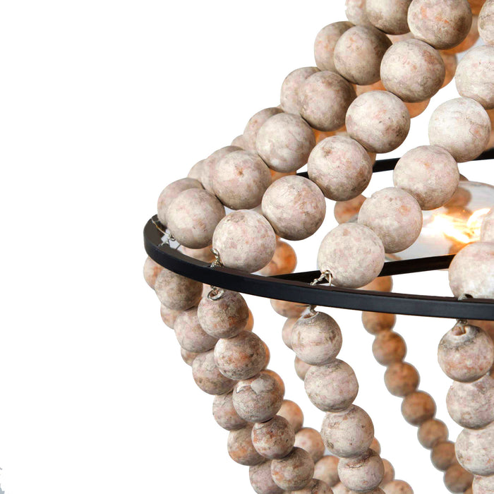 Wysoria 3-Light Wood Chandelier