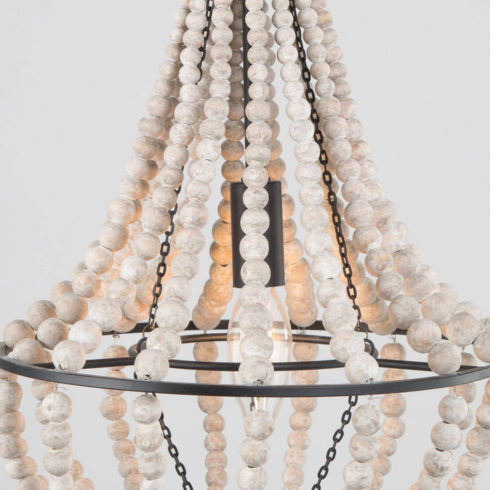 Wysoria 1-Light Wood Pendant Light