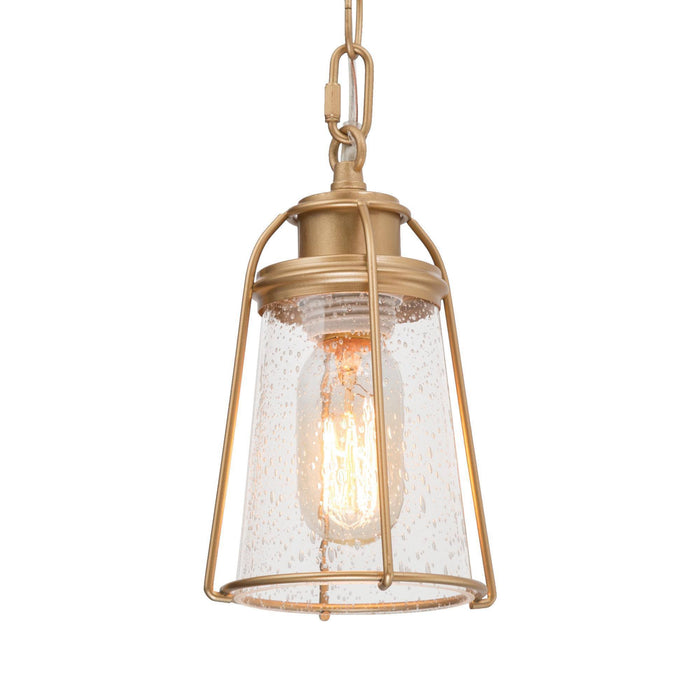 Myrene 1-Light Gold Pendant Light