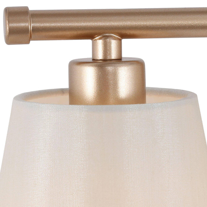 Zorleth 3-Light Gold Bathroom Vanity Light