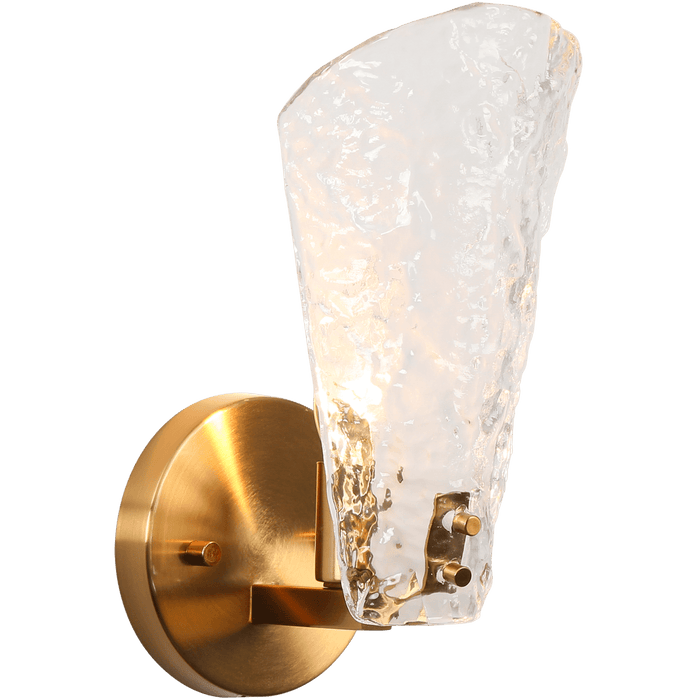 Aufenro 1-Light Brass Wall Sconce