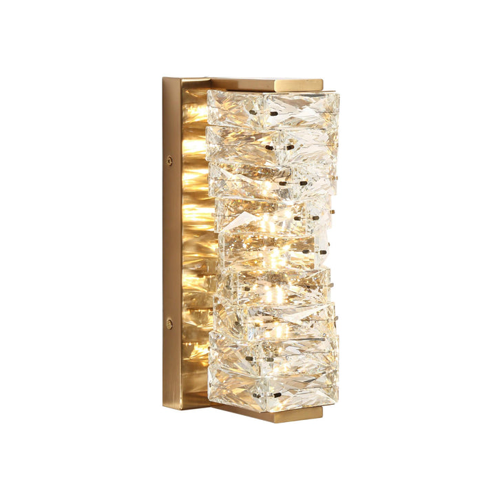Ravira 1-Light LED Brass Wall Sconces