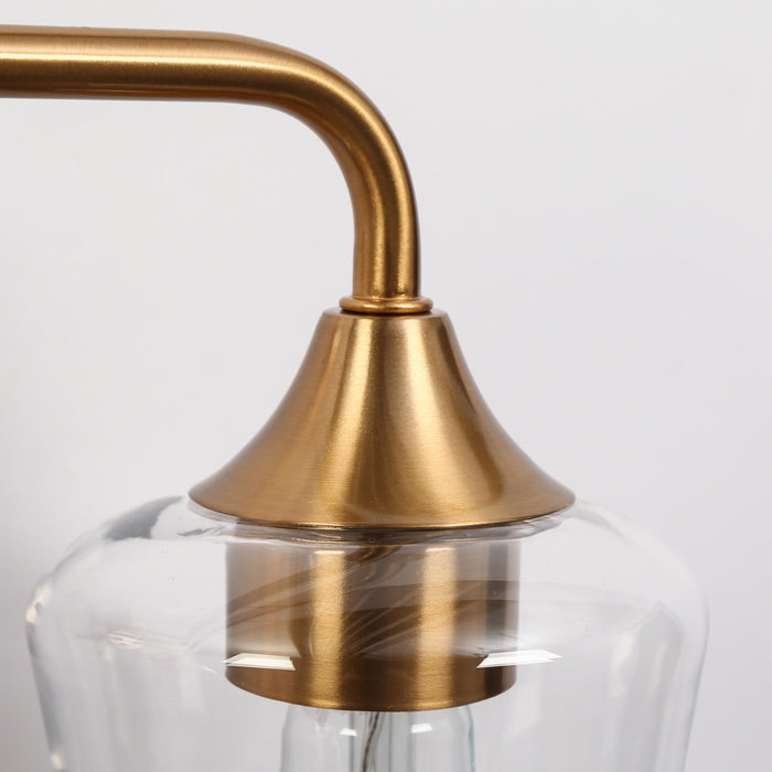 Vynther 3-Light Brass Bathroom Vanity Light