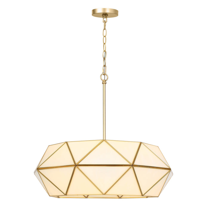 Tisrelv 5-Light Brass Chandelier