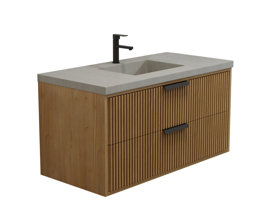 San Diego 42" Weather Fir Wall Mount Bathroom Vanity