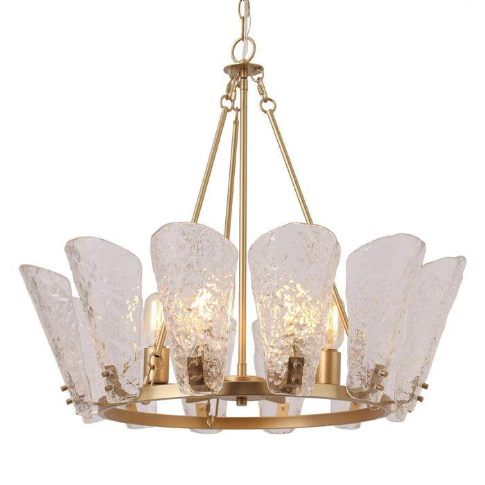 Aufenro 6-Light Gold Chandelier