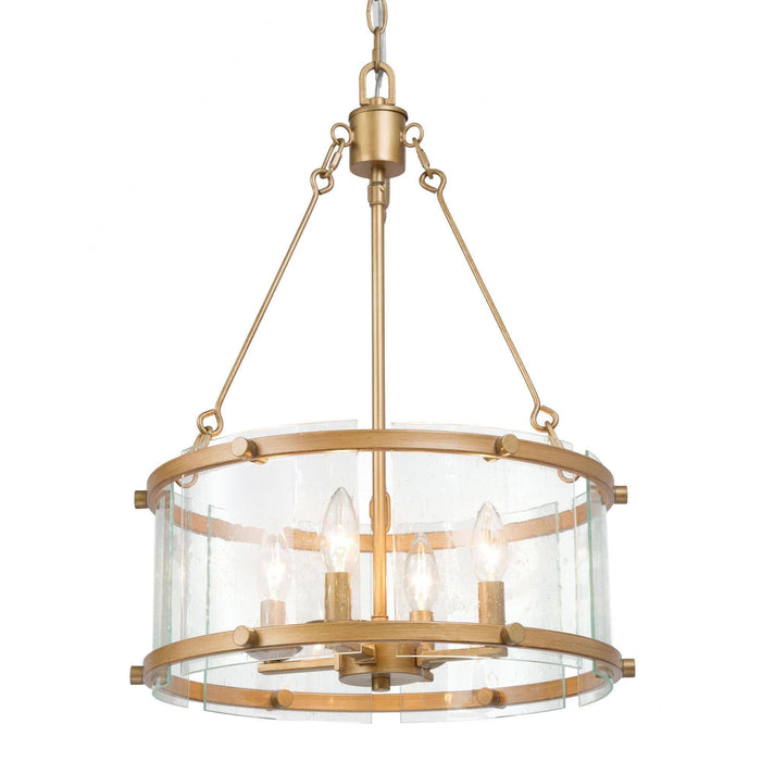 Syelyn 4-Light Gold Chandelier