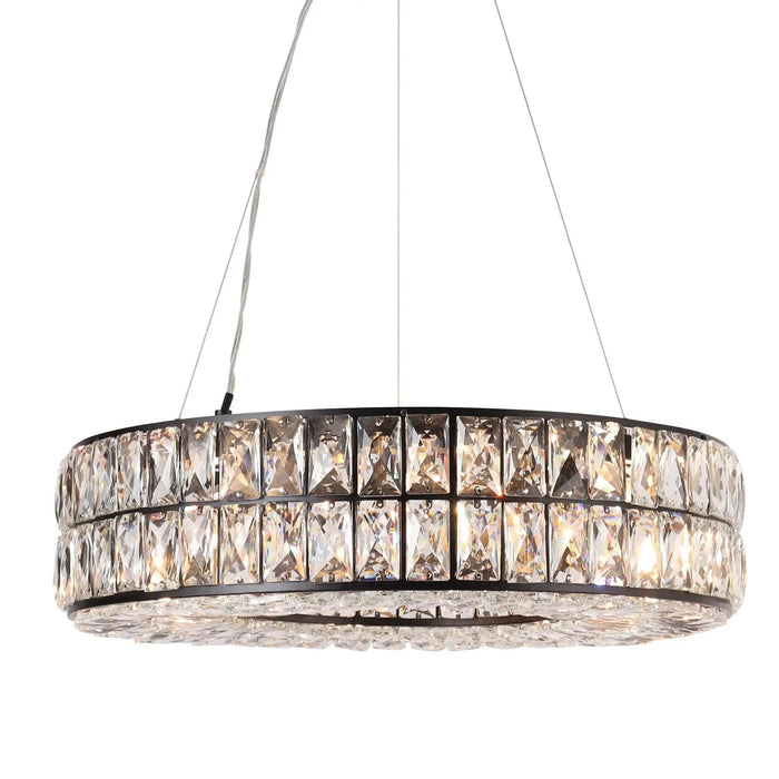 Erinni 8-Light Black Chandelier