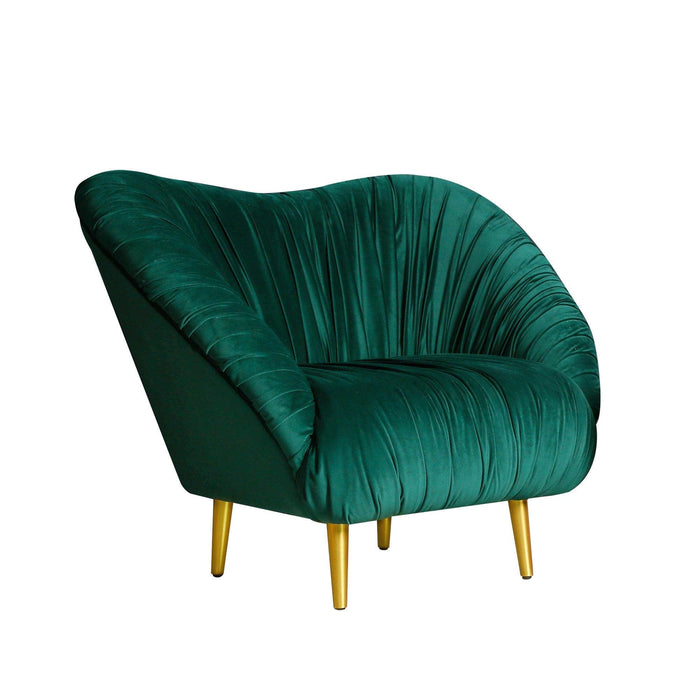 Modern Green Lounge Chair Leisure Sofa - Belles Lighting