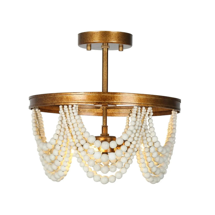 Ivan 3-Light Semi-Flush