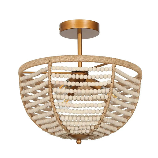 Moore 3-Light Semi-Flush