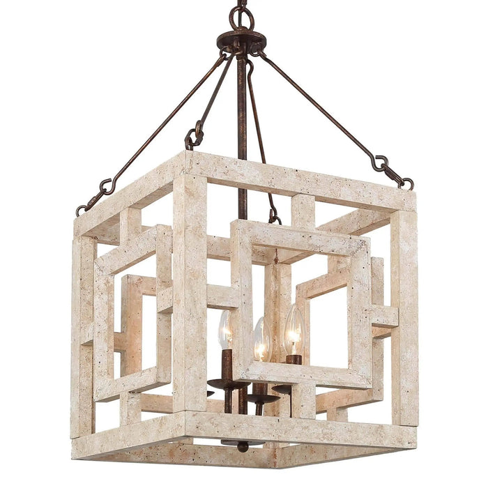 White-Washed Farmhouse & French Country Chandelier-Clearance