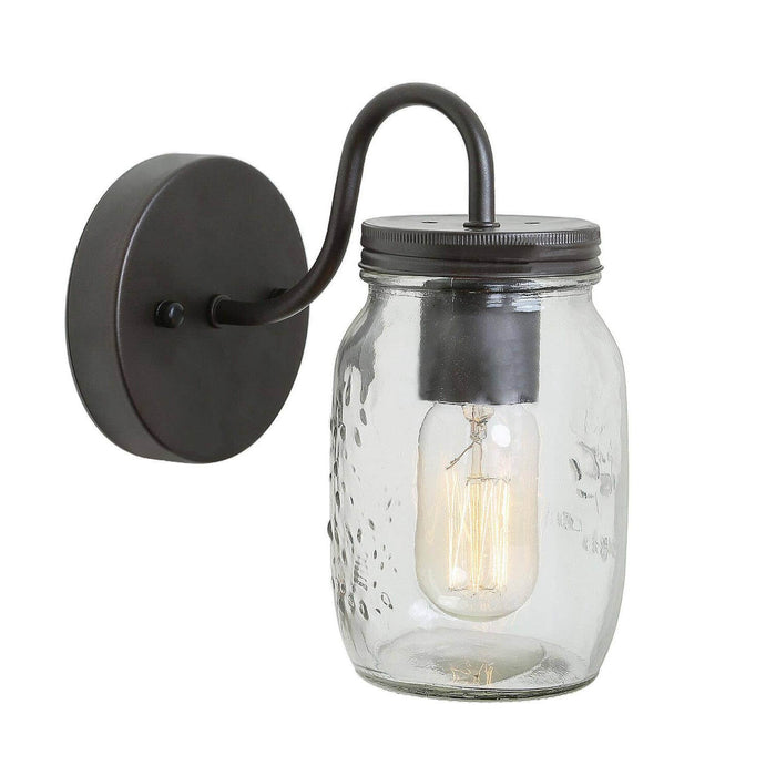 Magdiel 1-Light Black Wall Sconces