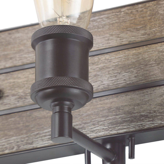 Euphoes 3-Light Wood Bathroom Vanity Light