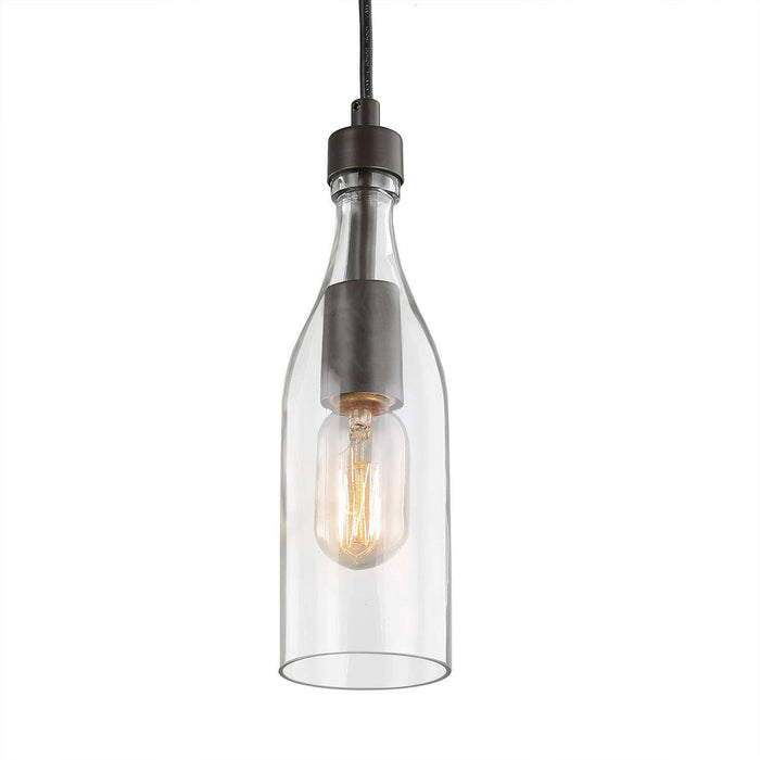 Bramble 1-Light Black Pendant Light