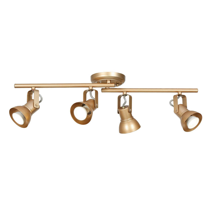 Melivine 4-Light Gold Track Light