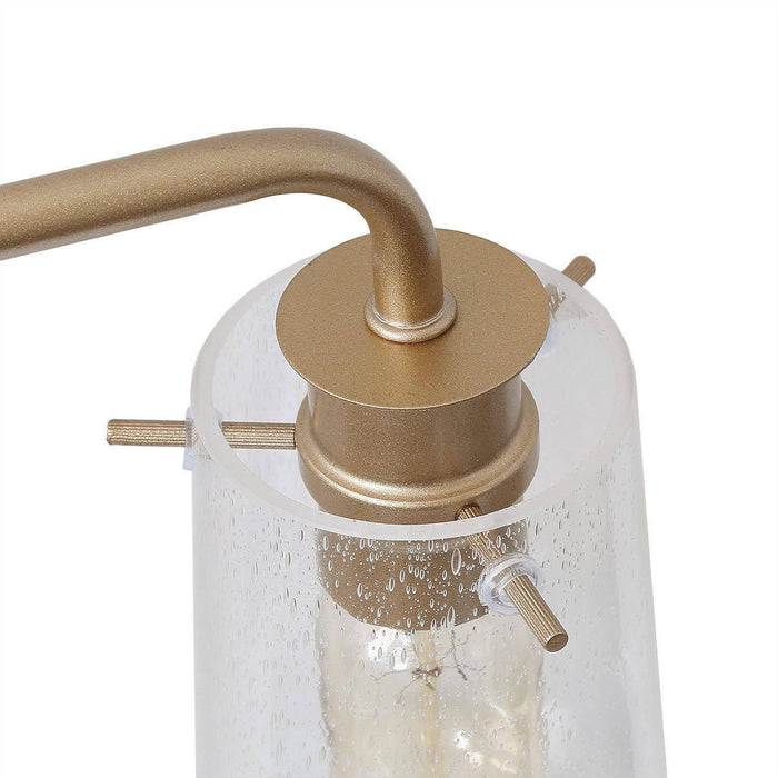 Suntiny 4-Light Gold Bathroom Vanity Light