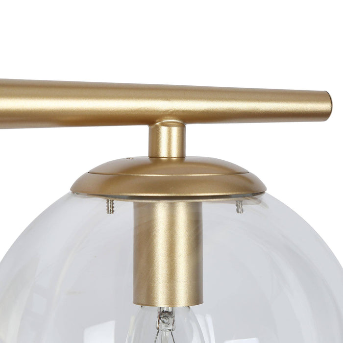 Kiselle 3-Light Gold Bathroom Vanity Light