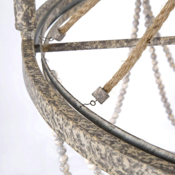 Erclind 6-Light Wood Chandelier