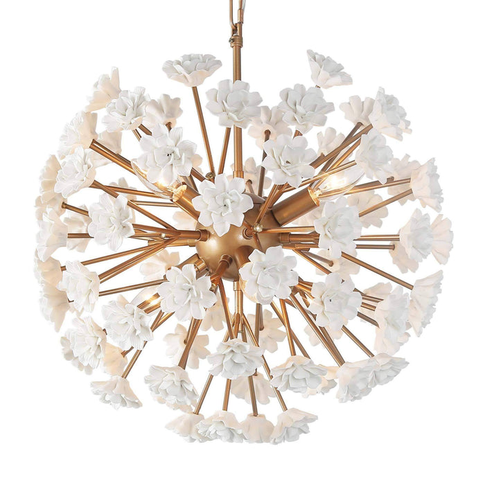 Arilen 6-Light Gold Chandelier