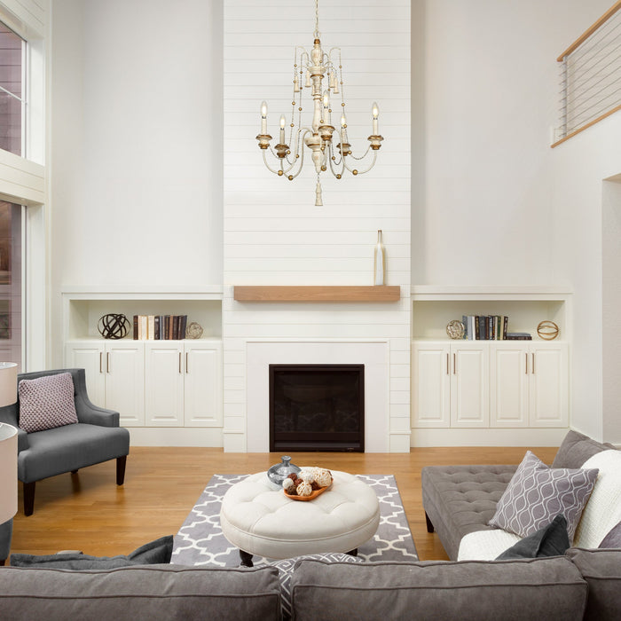 Trulin 5-Light Wood Chandelier