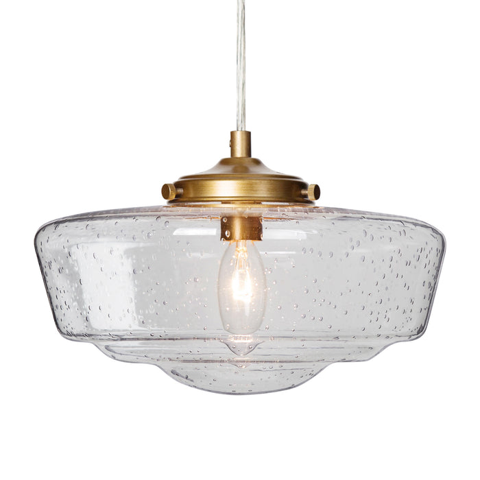 Saviel 1-Light Gold Pendant Light