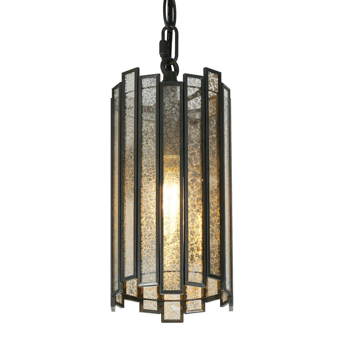 Hemaal 1-Light Black Pendant Light