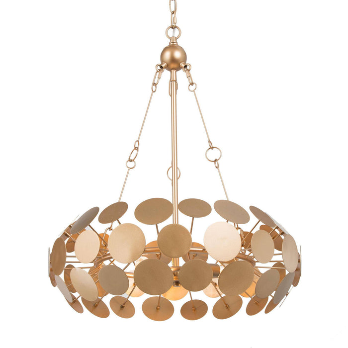 Anisior 3-Light Gold Chandelier