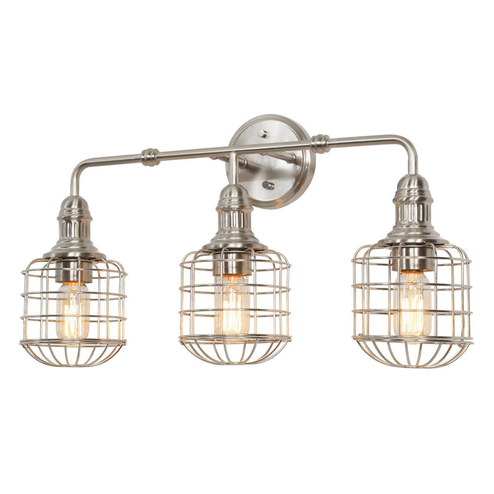 Tomatillo 3-Light Silver Vanity Light