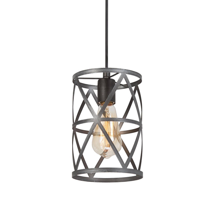 Mefluous 1-Light Black Pendant Light