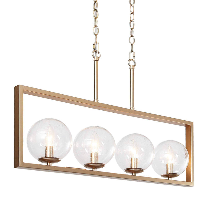 Elvinea 4-Light Gold Island Light