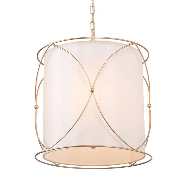 Haimeda 3-Light Gold Chandelier