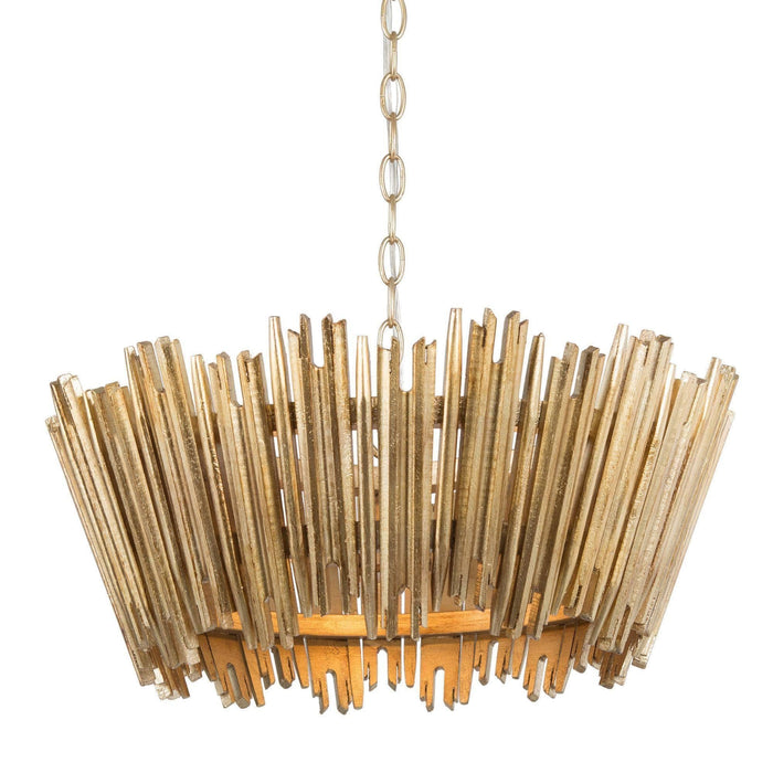 Agricse 3-Light Gold Chandelier