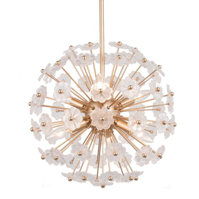 Adonis 6-Light Gold Chandelier