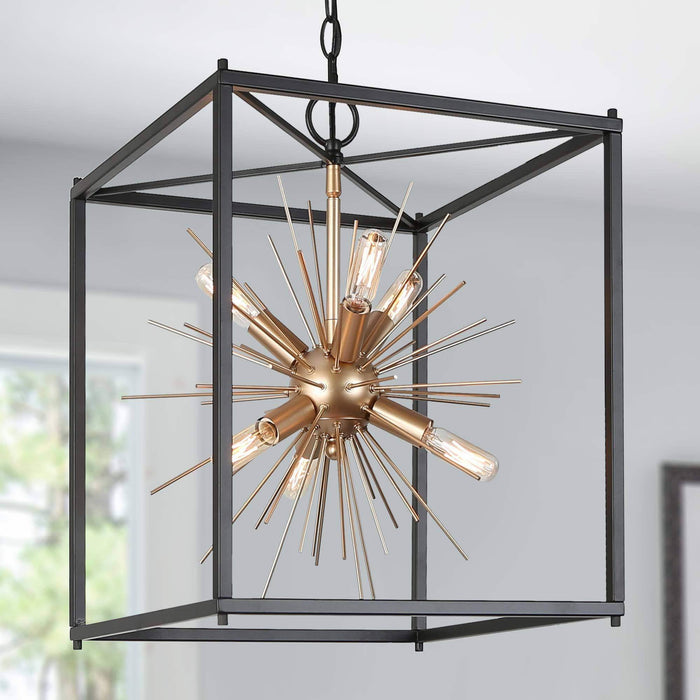 Lanmin 6-Light Metal Chandelier