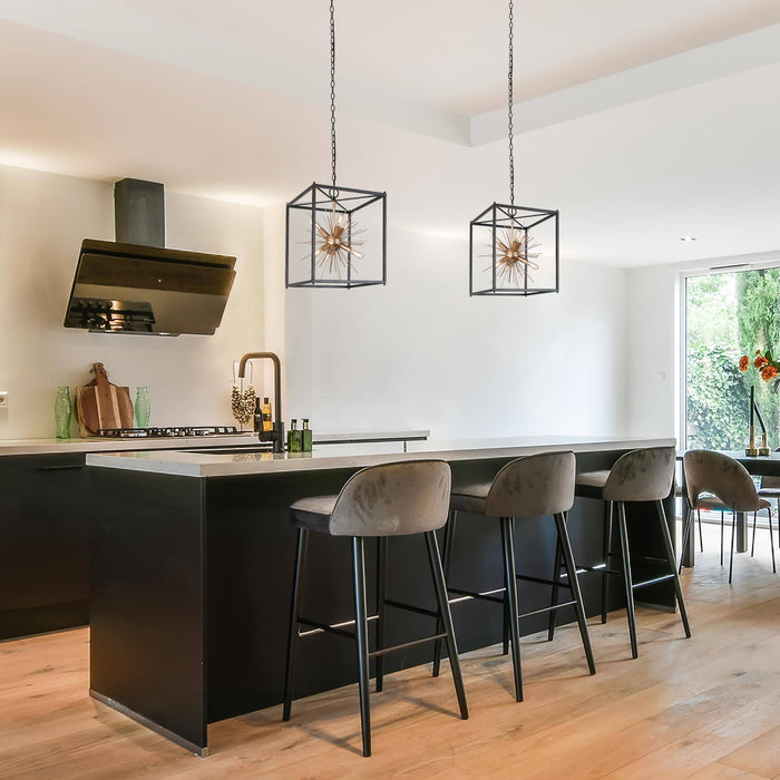 Lanmin 6-Light Metal Chandelier