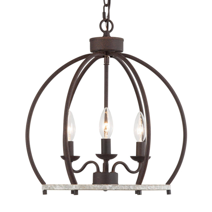 Mirele 3-Light Wood Chandelier