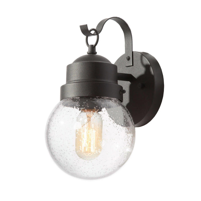 Aestivate 11"H 1-Light Black Outdoor Wall Light
