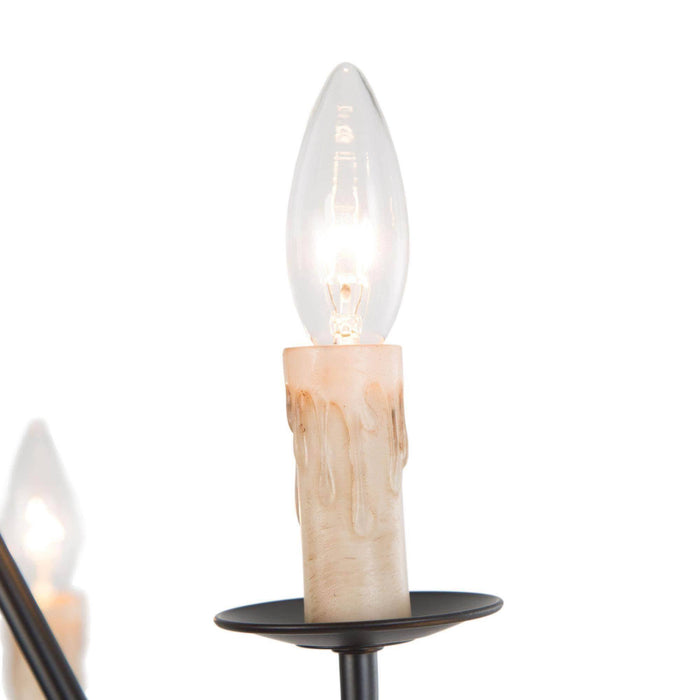 Lirenne 6-Light Wood Chandelier