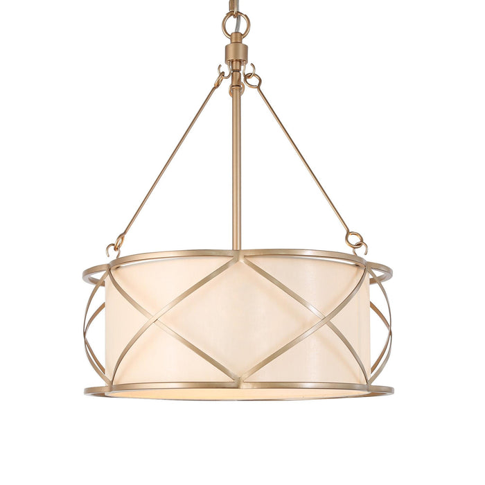 Nirelle 3-Light Gold Chandelier
