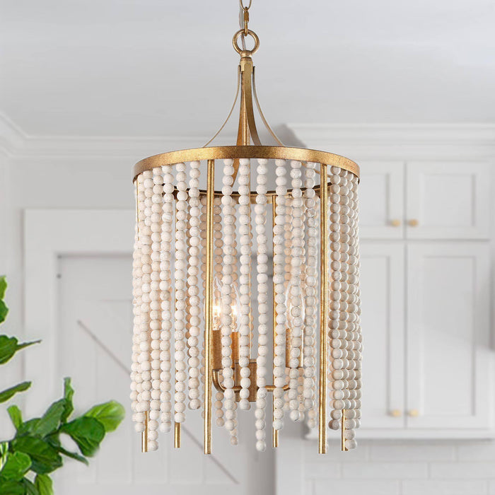 Antelis 3-Light Gold Chandelier