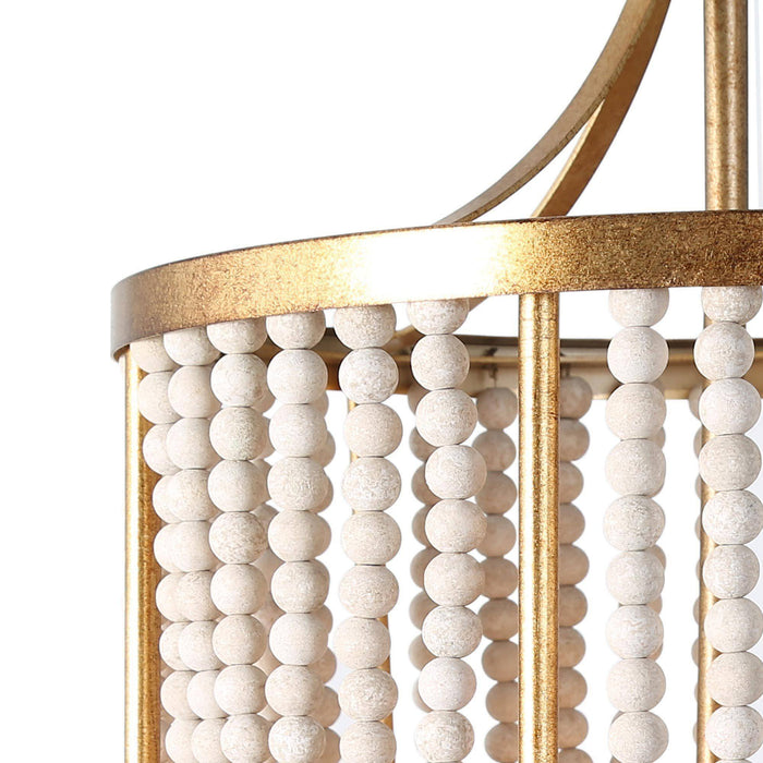 Antelis 3-Light Gold Chandelier