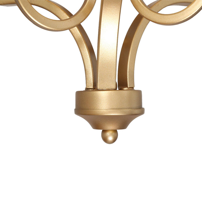 Nopari 3-Light Black Chandelier