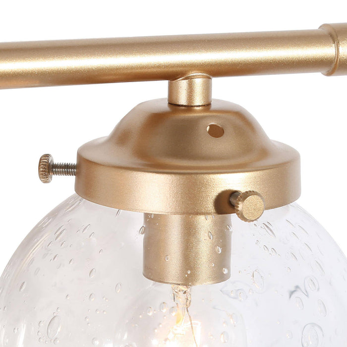 Lacorin 2-Light Gold Vanity Light
