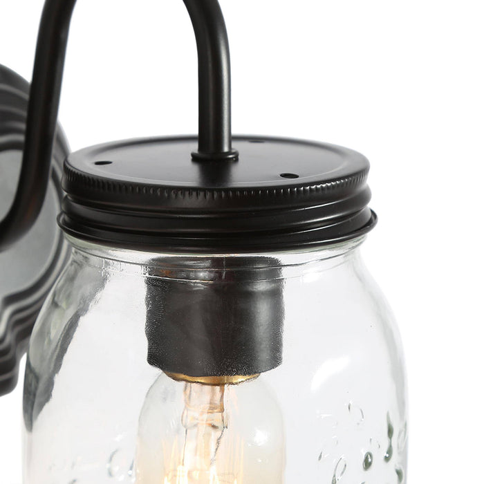 Magdiel 2-Light Bronze Bathroom Vanity Light