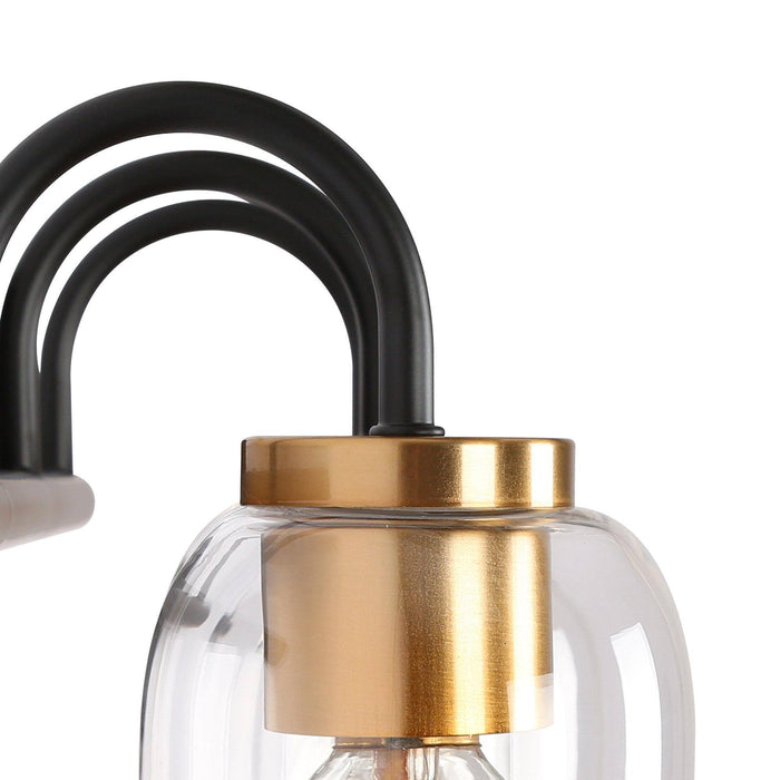 Savroo 3-Light Brass Bathroom Vanity Light