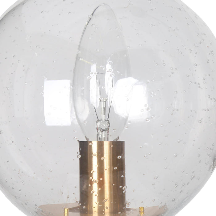 Amiry 5-Light Black And Brass Chandelier
