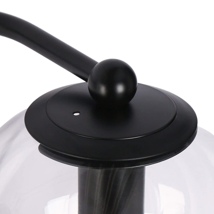 Vellic 3-Light Black Bathroom Vanity Light